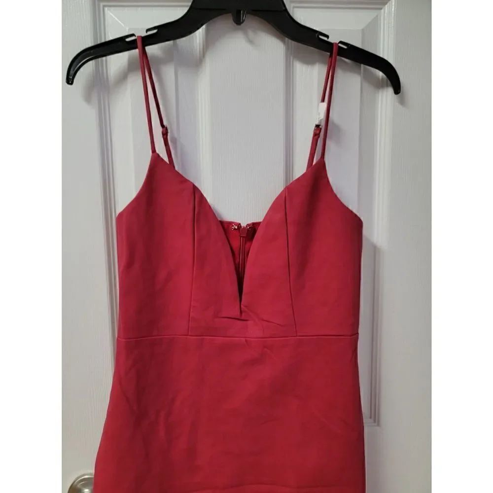 NBD Mini Dress In Red S - Picture 5 of 7